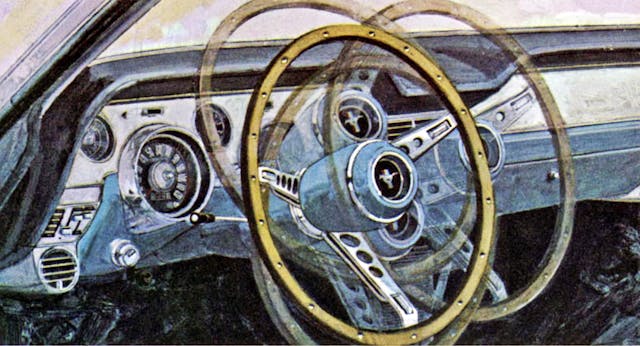 1967 Mustang Steering Wheel 